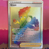 Pokemon Card Grant 203/189 Secret Rainbow Rare Near Mint