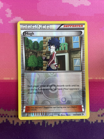 Pokemon Card Hugh Boundaries Crossed Reverse Holo Uncommon 130/149 Near Mint