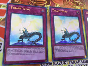 LCKC-EN054 YUGIOH 3 X TYRANT WING LEGENDARY COLLECTION KAIBA ULTRA (back)