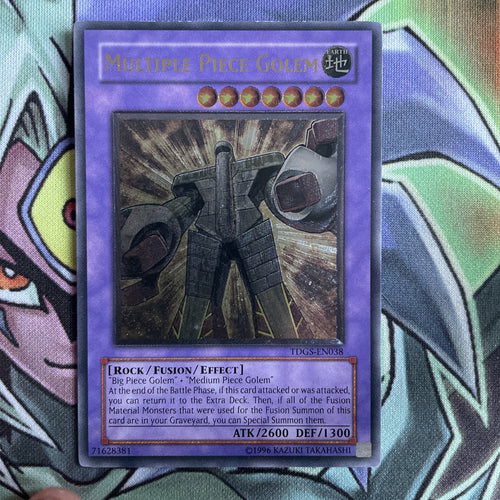 TDGS-EN038 Multiple Piece Golem Ultimate Rare UNL Edition NM Yugioh Card
