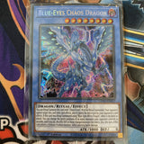 YUGIOH Blue-Eyes Chaos Dragon LDS2-EN017  1st Edition Secret Rare SEALED