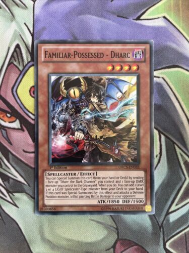 ORCS-EN033 Familiar-Possessed - Dharc Common 1st Edition NM Yugioh Card