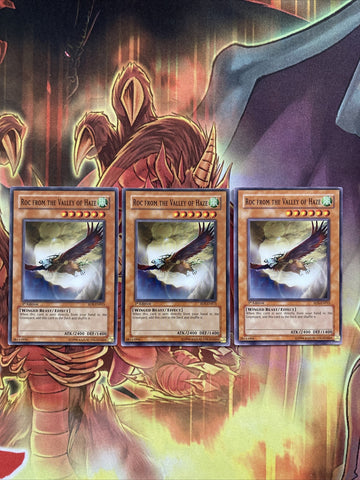 RDS-EN015 x3 Roc from the Valley of Haze - Common - 1st Edition Yugioh
