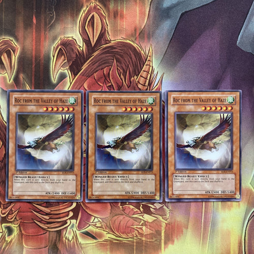RDS-EN015 x3 Roc from the Valley of Haze - Common - 1st Edition Yugioh