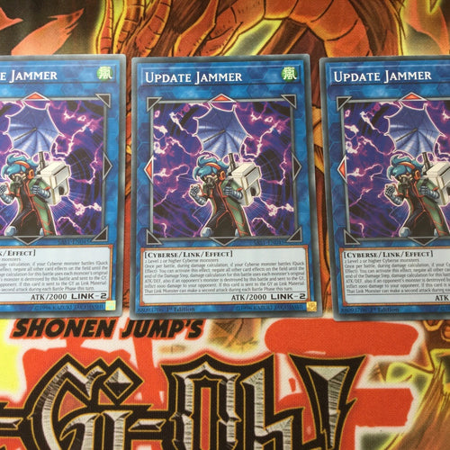 SAST-EN045 YUGIOH 3 X UPDATE JAMMER SAVAGE STRIKE 1ST EDITION COMMON