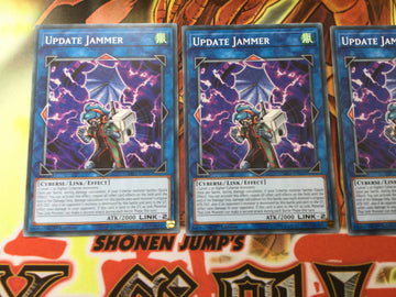 SAST-EN045 YUGIOH 3 X UPDATE JAMMER SAVAGE STRIKE 1ST EDITION COMMON (back)