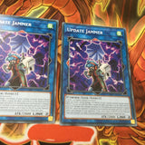 SAST-EN045 YUGIOH 3 X UPDATE JAMMER SAVAGE STRIKE 1ST EDITION COMMON