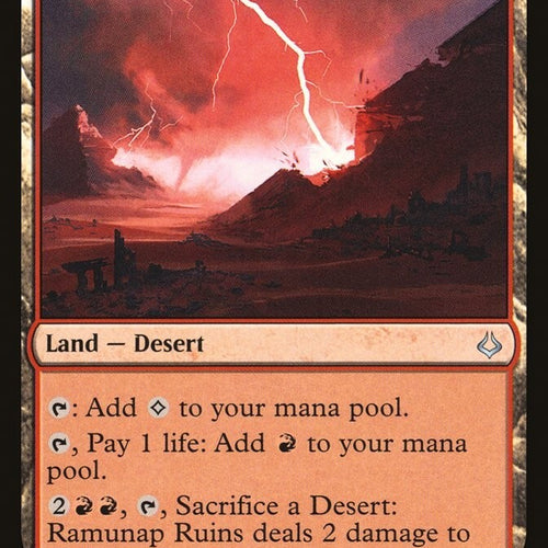 Ramunap Ruins - Hour Of Devastation Excellent Magic MTG