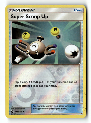 Pokemon Card Super Scoop Up Reverse Holo LP SM - Celestial Storm 146/168