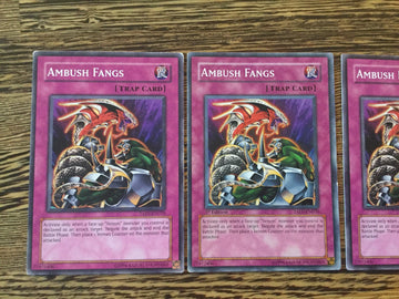 TAEV-EN070 3x Ambush Fangs - Common Yugioh (back)