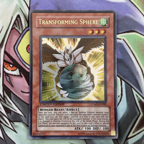 JUMP-EN042 Transforming Sphere Ultra Rare Limited Edition NM Yugioh Card