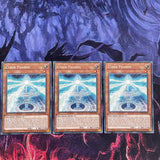 LED3-EN013 Yugioh 3x Rare Cyber Pharos 1st Edition (NM)