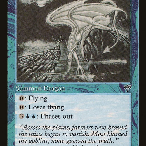 Mist Dragon - Mirage Excellent Magic MTG