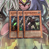 RGBT-EN001 x3 Rockstone Warrior Super Rare Excellent Condition Yugioh