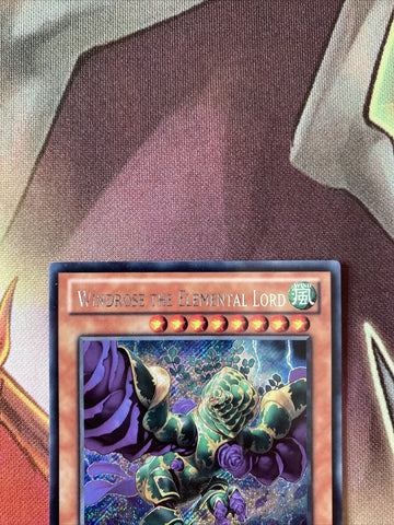 LTGY-EN037 Windrose the Elemental Lord Secret Rare Yugioh Card 1st Edition New (back)