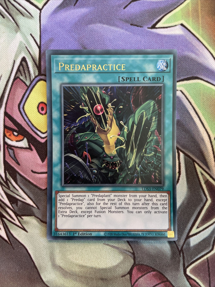 LDS3-EN079 Predapractice Ultra Rare 1st Edition NM Yugioh Card