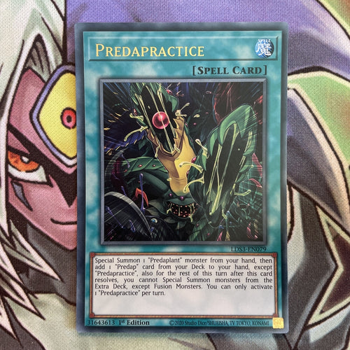 LDS3-EN079 Predapractice Ultra Rare 1st Edition NM Yugioh Card