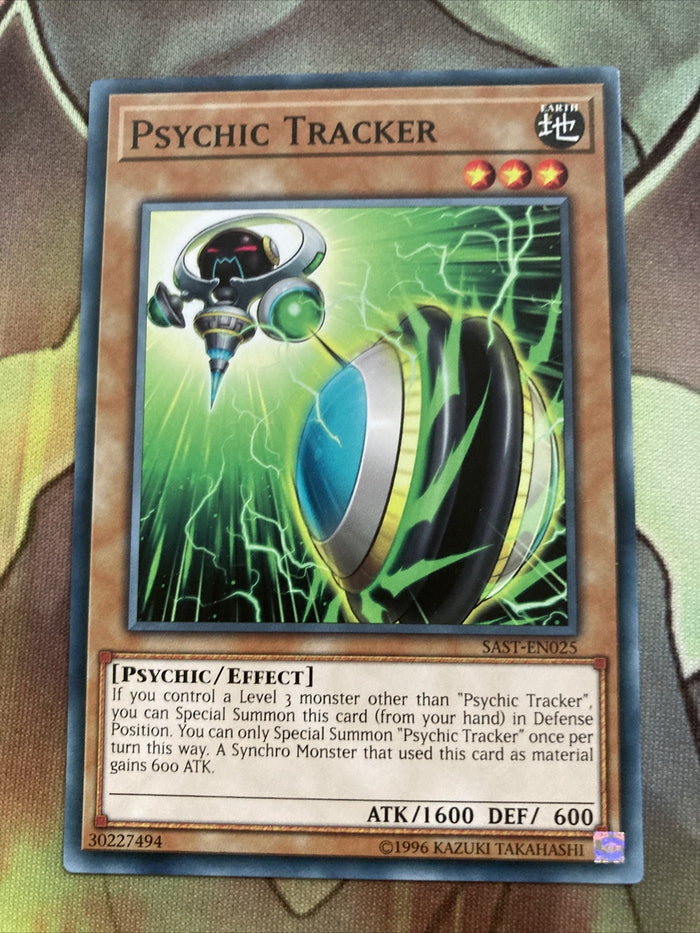 SAST-EN025 Psychic Tracker | Common | 1st Edition | Savage Strike | YuGiOh TCG