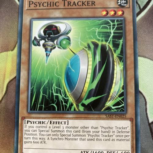 SAST-EN025 Psychic Tracker | Common | 1st Edition | Savage Strike | YuGiOh TCG
