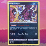 Pokemon Card Hoopa Shining Legends Holo Rare 55/73 Near Mint