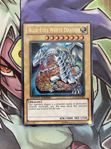 LCKC-EN001 Blue-Eyes White Dragon Tablet Art Ultra 1st Edition NM Yugioh Card