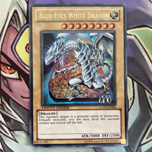 LCKC-EN001 Blue-Eyes White Dragon Tablet Art Ultra 1st Edition NM Yugioh Card