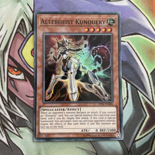 OP11-EN006 Altergeist Kunquery Super Rare UNL Edition NM Yugioh Card