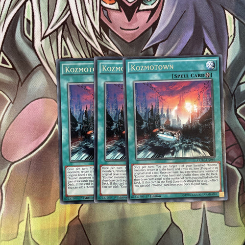 CORE-EN086 x3 Kozmotown Rare Excellent Condition Yugioh