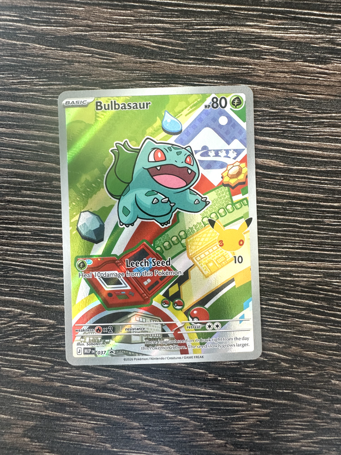 Bulbasaur 30th Celebration Promo Near Mint