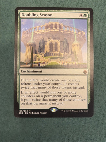 MTG Doubling Season Battlebond LP Magic The Gathering