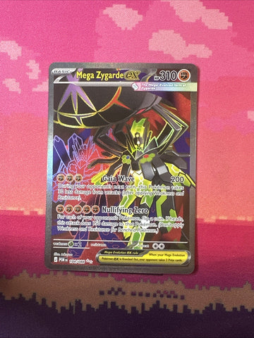 Pokemon Mega Zygarde EX Perfect Order Double Rare 104/089 Near Mint