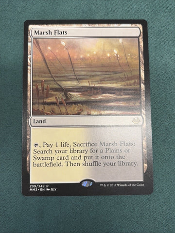 MTG Marsh Flats Modern Masters LP Magic The Gathering