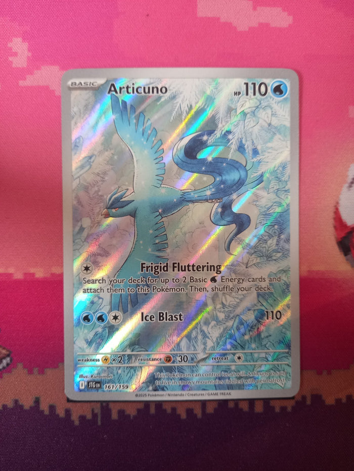 Pokemon Card Articuno 161/159 Illustration Rare Journey Together Near Mint