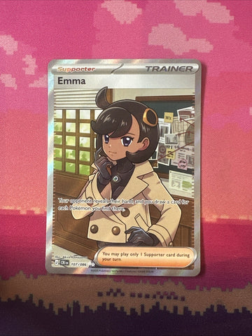 Pokemon Emma Chaos Rising Double Rare 107/086 Near Mint