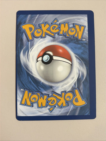 Pokemon Eiscue Brilliant Stars MISPRINT ALIGNMENT DOT Light Play (back)