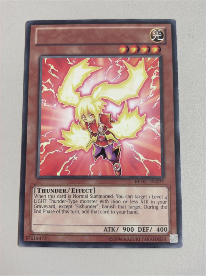 Sishunder - REDU-EN097 - No NAME Misprint No Imprint - Mixed Editions - YuGiOh