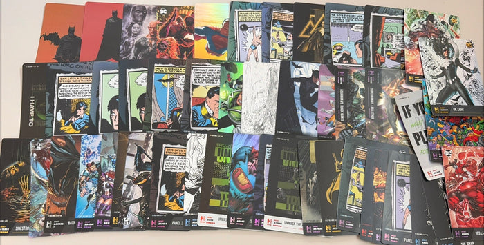 DC Hybrid I'm Here Holo Holo Bundle DC Cards 48 cards Batman