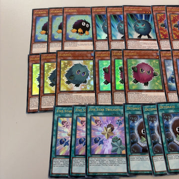 Yugioh Kuriboh Deck Core 24 Cards (back)
