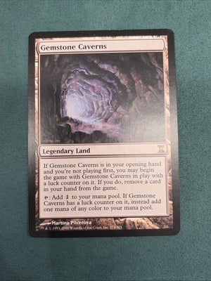 MTG Gemstone Caverns Timespiral LP Magic The Gathering