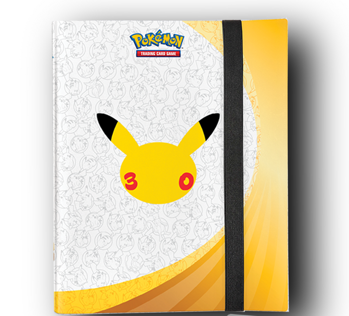 Pokemon 30th Celebration Binder  + Pack Of 30th Celebration Sleeves