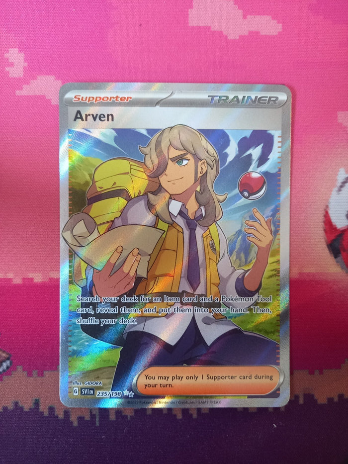 Pokemon Card Arven Scarlet & Violet Base Set 235/198 Near Mint