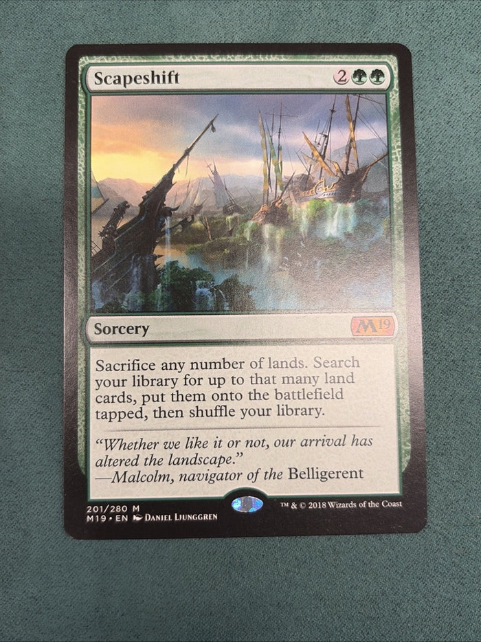 MTG Scapeshift Magic 2019 LP Magic The Gathering