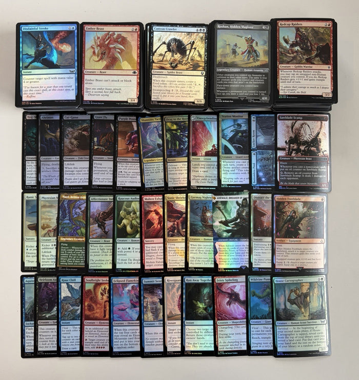 100 MTG Foil Lot - Common, Uncommon - Commander EDH Magic The Gathering