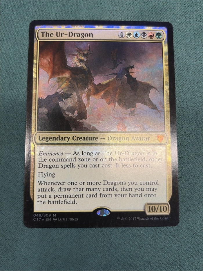 MTG The Ur-Dragon Commander 2017 LP Magic The Gathering
