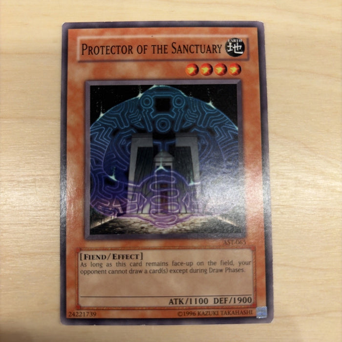 AST-065 Protector of the Sanctuary YuGiOh LP Condition