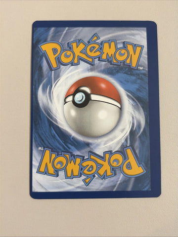 Pokemon Escavalier Brilliant Stars MISPRINT ALIGNMENT DOT Light Play (back)