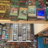 YUGIOH CARDS BUNDLE 250 BUNDLE BULK JOBLOT 230 COMMONS 20 HOLOS SUPER, ULTRAS