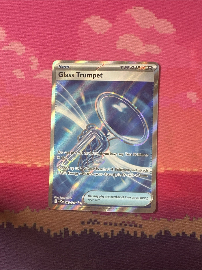Pokemon Glass Trumpet Ascended Heroes Double Rare 260/217 Near Mint