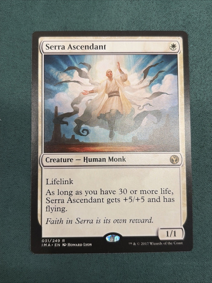 MTG Serra Ascendant Iconic Masters LP Magic The Gathering