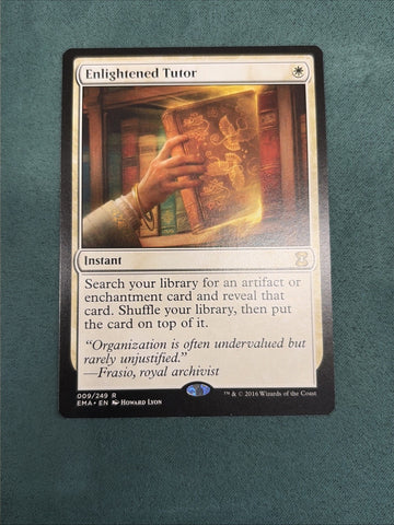 MTG Enlightened Tutor Eternal Masters LP Magic The Gathering
